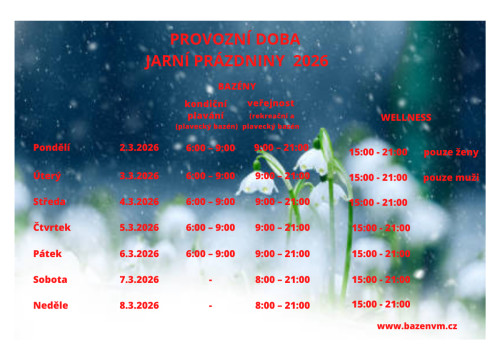 Jarní prázdniny 2026